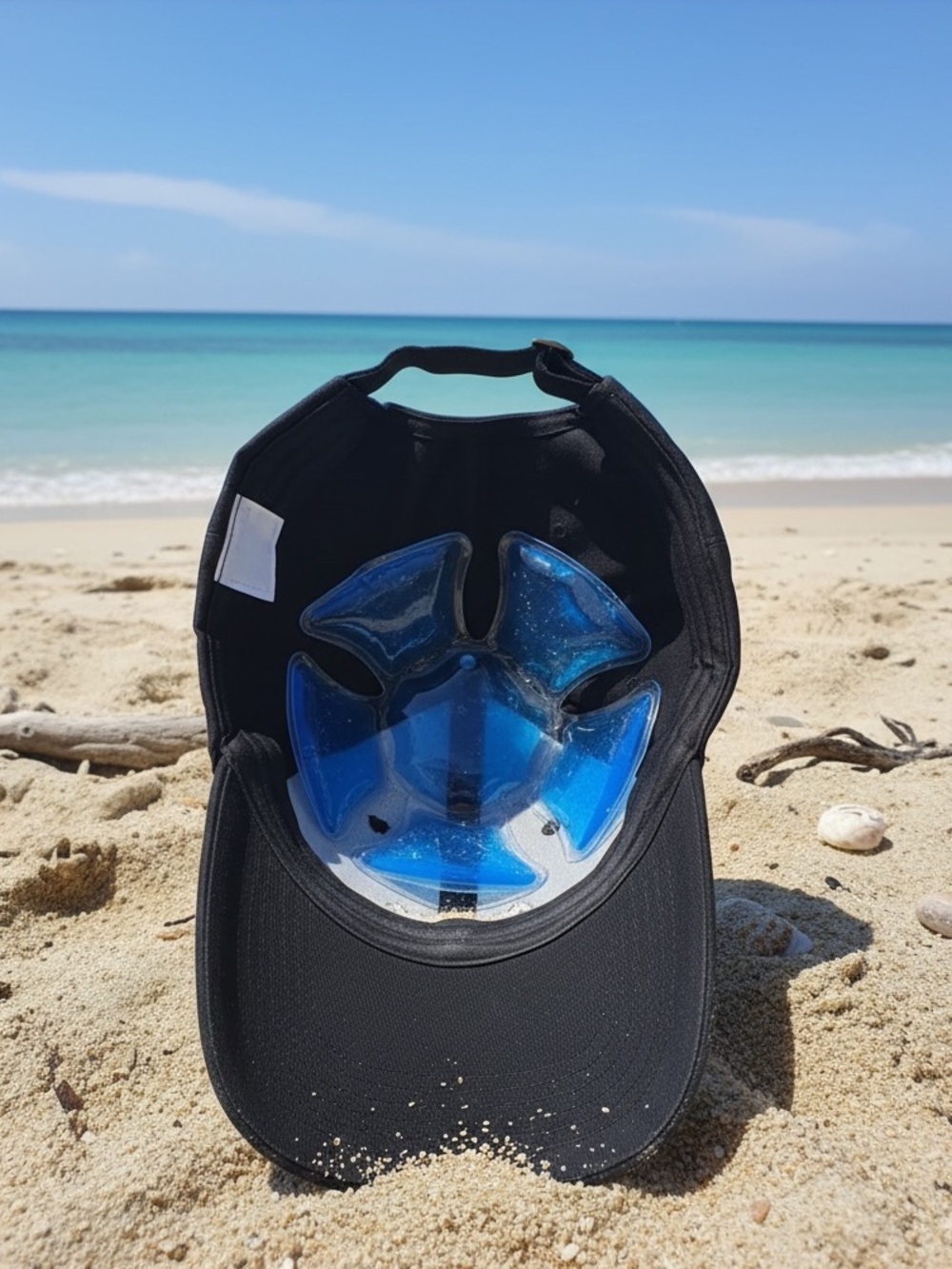 2-Piece Reusable Hat Ice Packs